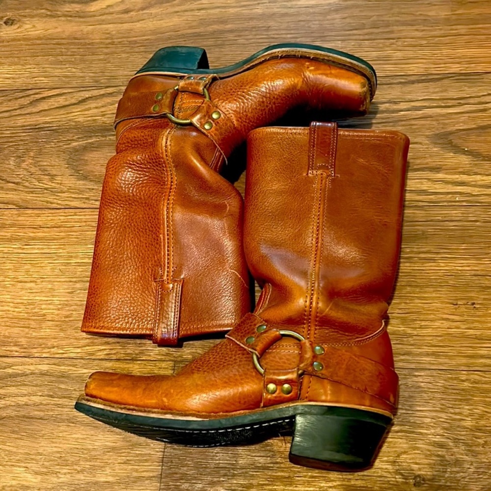 Frye harness boot